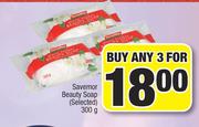 Savemor Beauty Soap (Selected)-For Any 3 x 300g