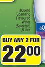 Quelle Sparkling Flavoured Water (Selected)-2x1.5Liter