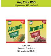 Knorr Aromat Trio Pack (All Variants)-For Any 2 x 200g