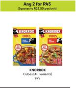 Knorrox Cubes (All Variants)-For Any 2 x 24's