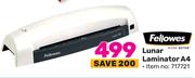 Fellowes Lunar Laminator A4