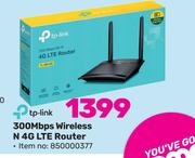 Tp-Link 300Mbps Wireless N 4G LTE Router