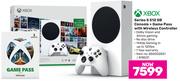 XBOX Series S 512GB Console + Game Pass With Wireless Controller