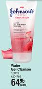 Johnson's Fresh Hydration Water Gel Cleanser-150ml