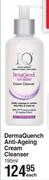 IQ Derma Quench Anti Ageing Cream Cleanser-195ml
