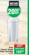 Brita Classic Single Filter Cartridge
