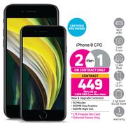 2 x Apple iPhone 8 CPO-On 1.2GB Red Core More Data