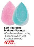 Basics Beauty Soft Teardrop Makeup Sponge-Each