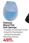 Basics Beauty Makeup Bend Flat Soft Sponge-Each