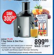 Milex Juicer + 7 Day Detox & Diet Plan