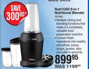 Milex Nutri1200 8 In 1 Nutritional Blender 