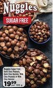Nuggles Sugar Free:Dark Choc Peanuts,Dark Choc Raisins,Milk Choc Peanuts Or Milk Choc Raisins-100g