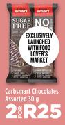 Carbsmart Chocolates Assorted-For 2 x 30g