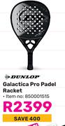 Dunlop Galactica Pro Padel Racket
