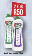 Handy Andy Assorted-For 2 x 750ml