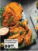 Chicken Strips Or Schnitzels-Per Kg