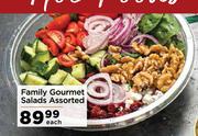 Family Gourmet Salads Assorted-Each