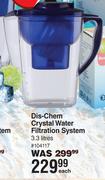 Dis-Chem Crystal Water Filtration System-3.3L Each