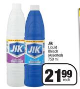Jik Liquid Bleach Assorted-750ml Each