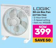 Logik 30cm Box Fan KYT30-TX6