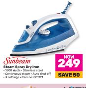 Sunbeam Steam Spray Dry Iron