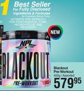 NPL Blackout Pre Workout Assorted-400g
