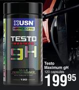 USN Testo Maximum gH 120 Capsules