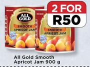 All Gold Smooth Apricot Jam-For 2 x 900g