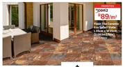 Floor Tile Ceramic Eco Safari Slate L35cm x W35cm (2.083 Sqm/Box)-81457869-Per Sqm