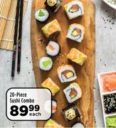 20 Piece Sushi Combo-Each