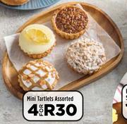 Mini Tartlets Assorted-For 4