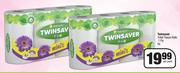 Twinsaver Toilet Tissue Rolls 1 Ply-8 Per Pack