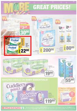 SUPERSPAR EASTERN CAPE : Get More Easter Savings (22 March - 03 April 2022) | Valid In Butterworth, Cofimvaba, Daku, Engcobo, Georgious, Highway, Kwantu, Mdantsane, Ndu, New Brighton, Protea, Zonke, page 7