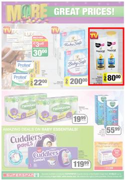 SUPERSPAR EASTERN CAPE : Get More Easter Savings (22 March - 03 April 2022) | Valid In Butterworth, Cofimvaba, Daku, Engcobo, Georgious, Highway, Kwantu, Mdantsane, Ndu, New Brighton, Protea, Zonke, page 7