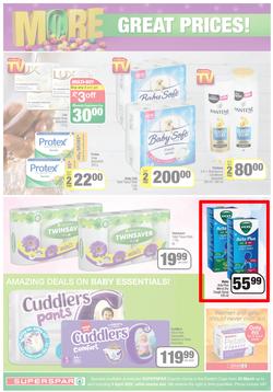 SUPERSPAR EASTERN CAPE : Get More Easter Savings (22 March - 03 April 2022) | Valid In Butterworth, Cofimvaba, Daku, Engcobo, Georgious, Highway, Kwantu, Mdantsane, Ndu, New Brighton, Protea, Zonke, page 7