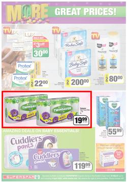 SUPERSPAR EASTERN CAPE : Get More Easter Savings (22 March - 03 April 2022) | Valid In Butterworth, Cofimvaba, Daku, Engcobo, Georgious, Highway, Kwantu, Mdantsane, Ndu, New Brighton, Protea, Zonke, page 7
