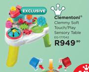 Clementoni Clemmy Soft Touch/Play Sensory Table EG-177042