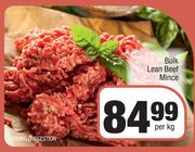 Bulk Lean Beef Mince-Per Kg