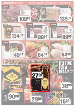 SUPERSPAR EASTERN CAPE : Our Best For Less (26 October - 7 November 2021) Valid In | Bluewater Bay, Amalinda, Knysna, Heather Park, Jeffery's Bay, Rosehill, Protea, Sedgefield, Spandau, page 7