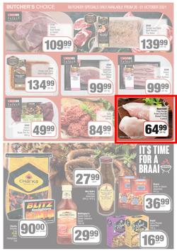SUPERSPAR EASTERN CAPE : Our Best For Less (26 October - 7 November 2021) Valid In | Bluewater Bay, Amalinda, Knysna, Heather Park, Jeffery's Bay, Rosehill, Protea, Sedgefield, Spandau, page 7