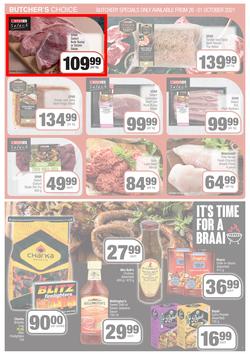 SUPERSPAR EASTERN CAPE : Our Best For Less (26 October - 7 November 2021) Valid In | Bluewater Bay, Amalinda, Knysna, Heather Park, Jeffery's Bay, Rosehill, Protea, Sedgefield, Spandau, page 7