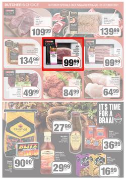 SUPERSPAR EASTERN CAPE : Our Best For Less (26 October - 7 November 2021) Valid In | Bluewater Bay, Amalinda, Knysna, Heather Park, Jeffery's Bay, Rosehill, Protea, Sedgefield, Spandau, page 7