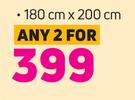 Always Home Mink Flannel Blankets 180cm x 200cm-For Any 2