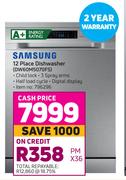 Samsung 12 Place Dishwasher DW60M5070FS