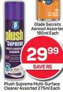 Plush Supreme Multi-Surface Cleaner Assorted-275ml Each