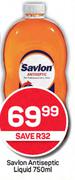 Savlon Antiseptic Liquid-750ml
