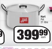 Hart Pot 21Ltr-Each