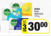 Dettol Soap Assorted-For Any 3 x 175g