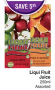 Liqui Fruit Juice Assorted-For 2 x 250ml 