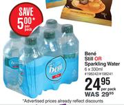 Bene Still Or Sparkling Water-6 x 330ml Per Pack 